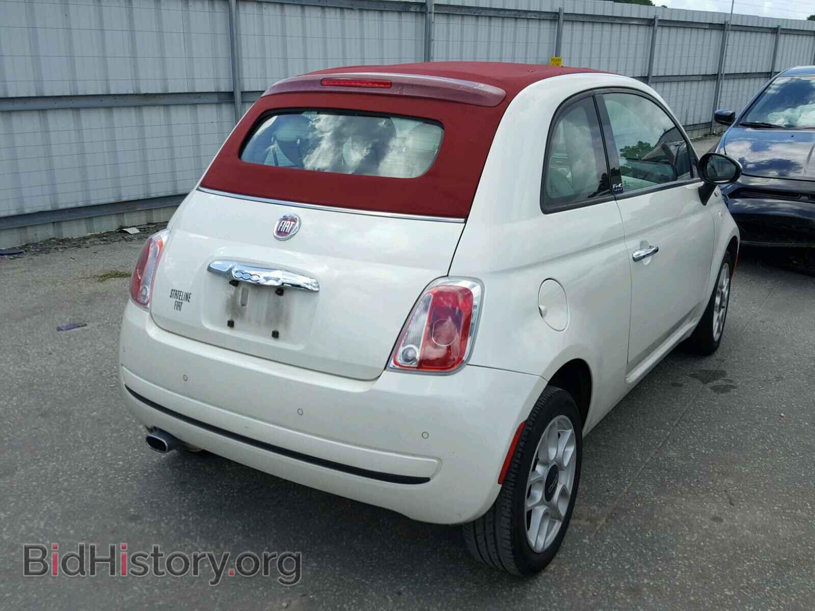 2012 FIAT 500 - VIN: 3C3CFFDR1CT385362 - Фото 4