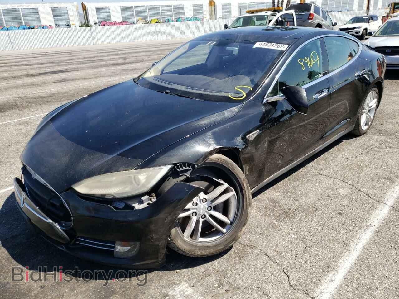 2014 TESLA MODEL S - VIN: 5YJSA1S14EFP38751 - Photo 2
