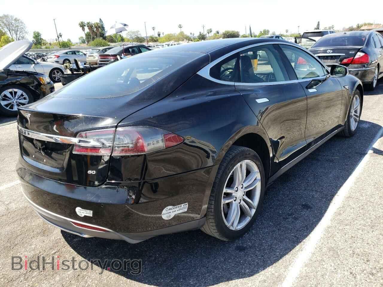 2014 TESLA MODEL S - VIN: 5YJSA1S14EFP38751 - Photo 4