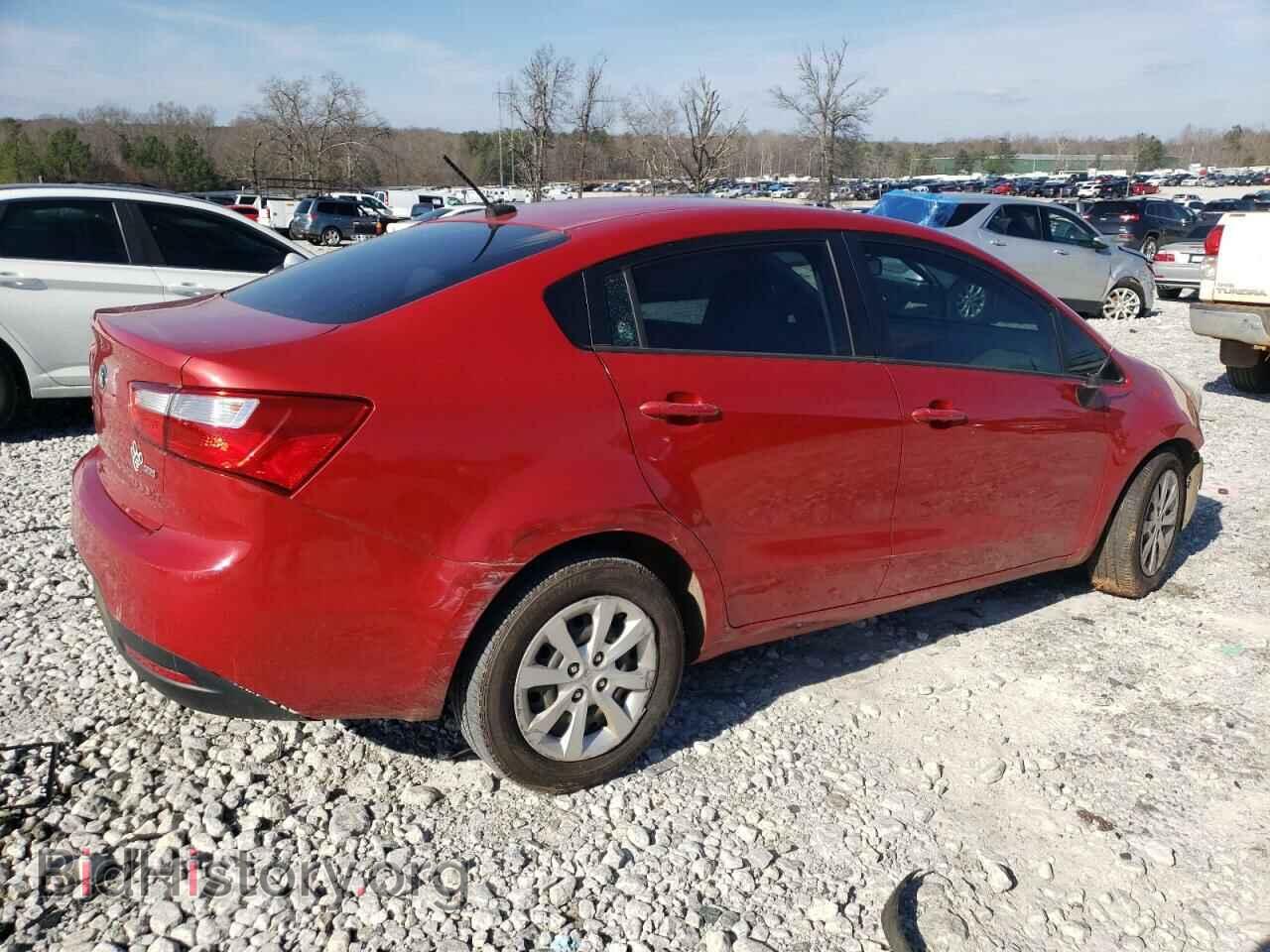 2014 KIA RIO - VIN: KNADM4A32E6349815 - Фото 3