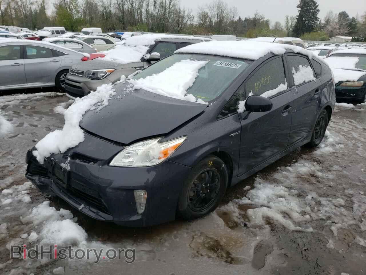 2014 TOYOTA PRIUS - VIN: JTDKN3DU8E1832955 - Фото 2