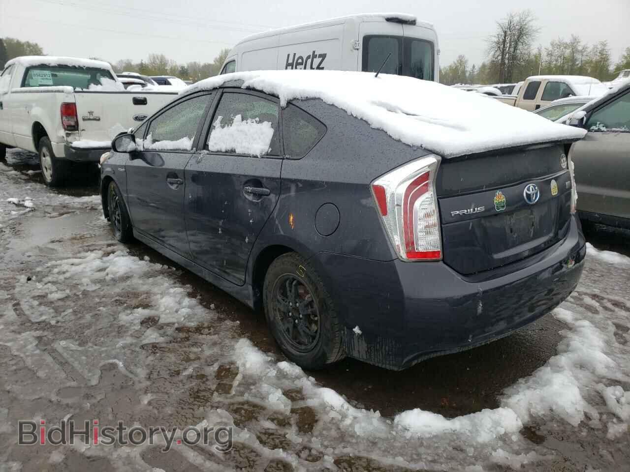 2014 TOYOTA PRIUS - VIN: JTDKN3DU8E1832955 - Фото 3