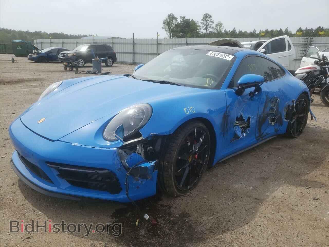 2022 PORSCHE 911 - VIN: WP0AB2A90NS220757 - Фото 2
