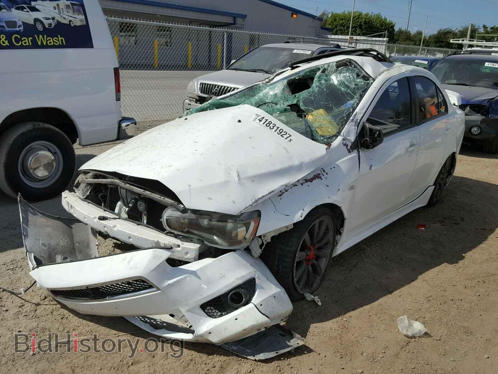 2009 MITSUBISHI LANCER - VIN: JA3AU86WX9U028489 - Фото 2