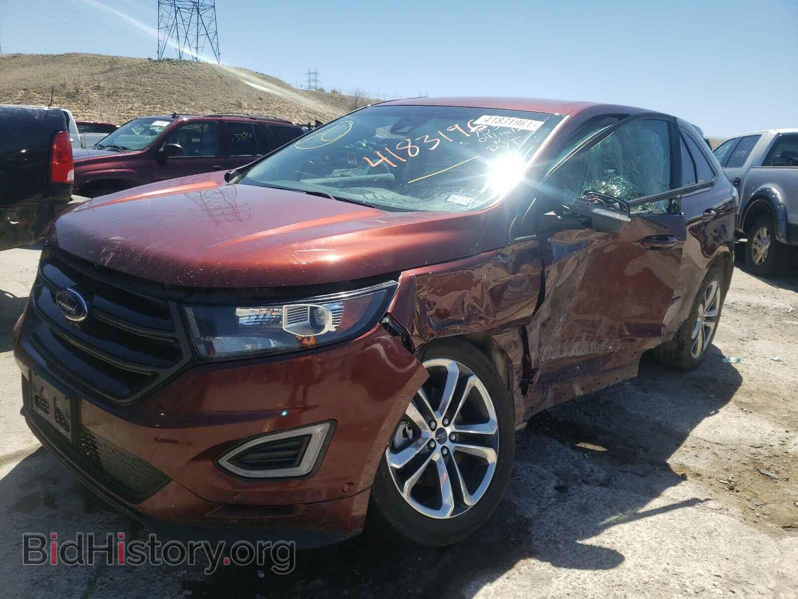 2015 FORD EDGE - VIN: 2FMTK3AP6FBC33307 - Фото 2