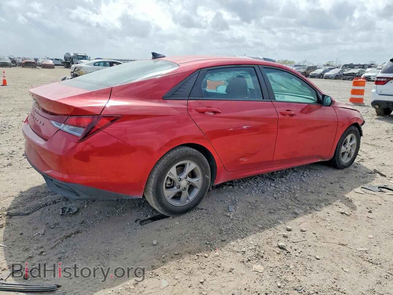 2021 HYUNDAI ELANTRA - VIN: 5NPLL4AG7MH036624 - Фото 3