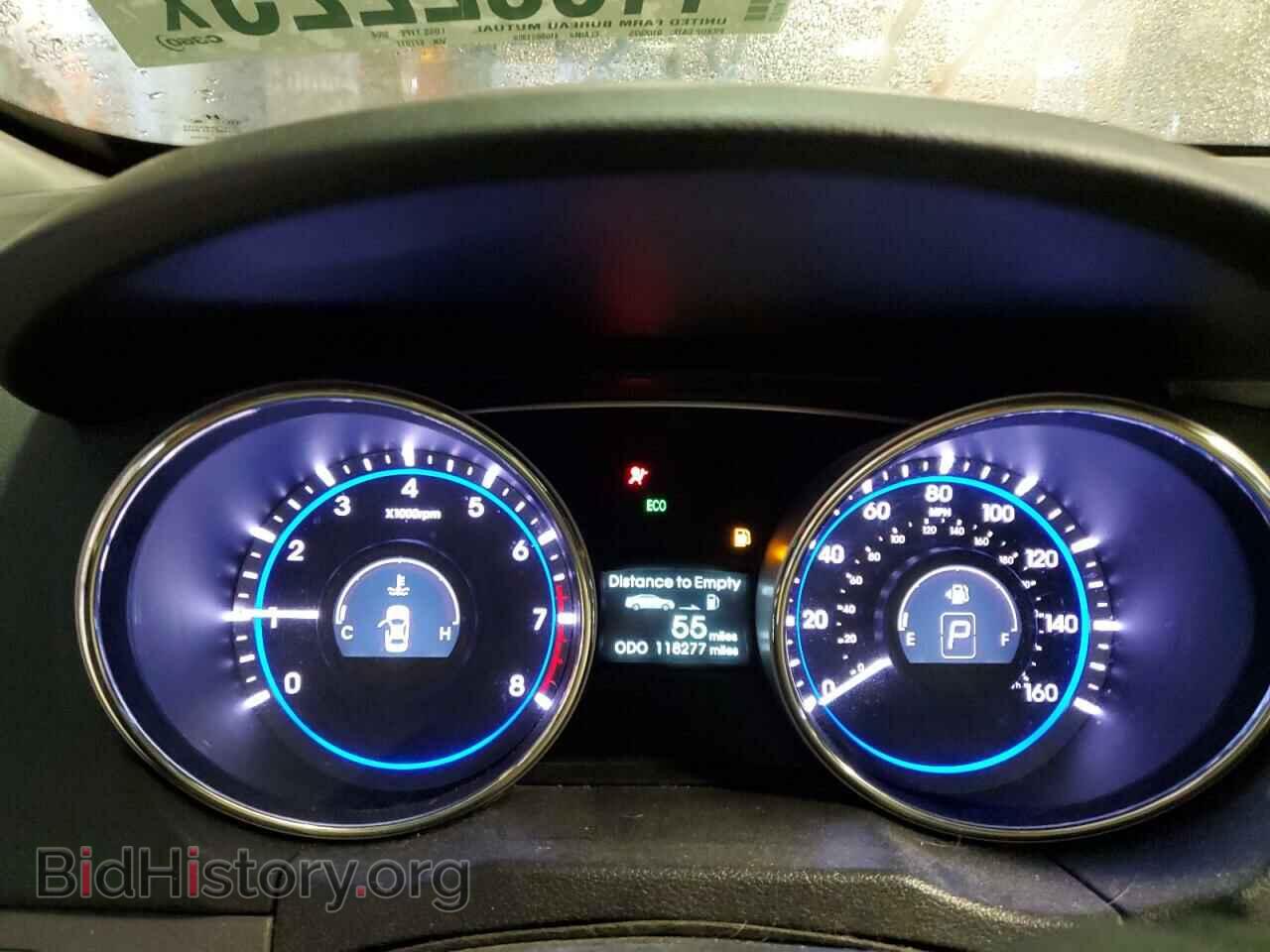 2013 HYUNDAI SONATA - VIN: 5NPEC4AC1DH677077 - Фото 9