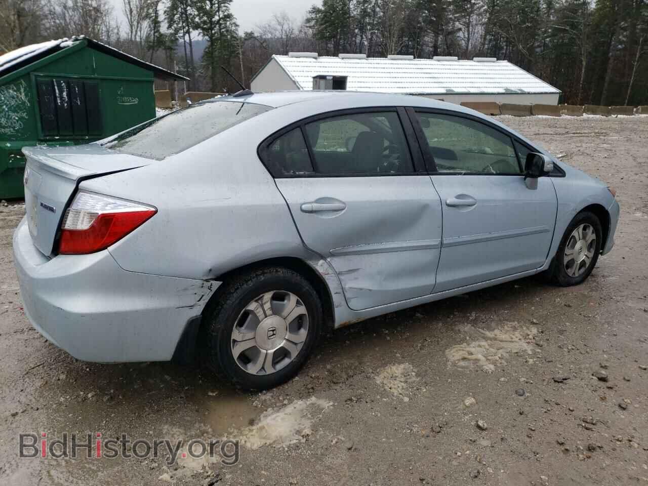 2012 HONDA CIVIC - VIN: JHMFB4F29CS006262 - Фото 3