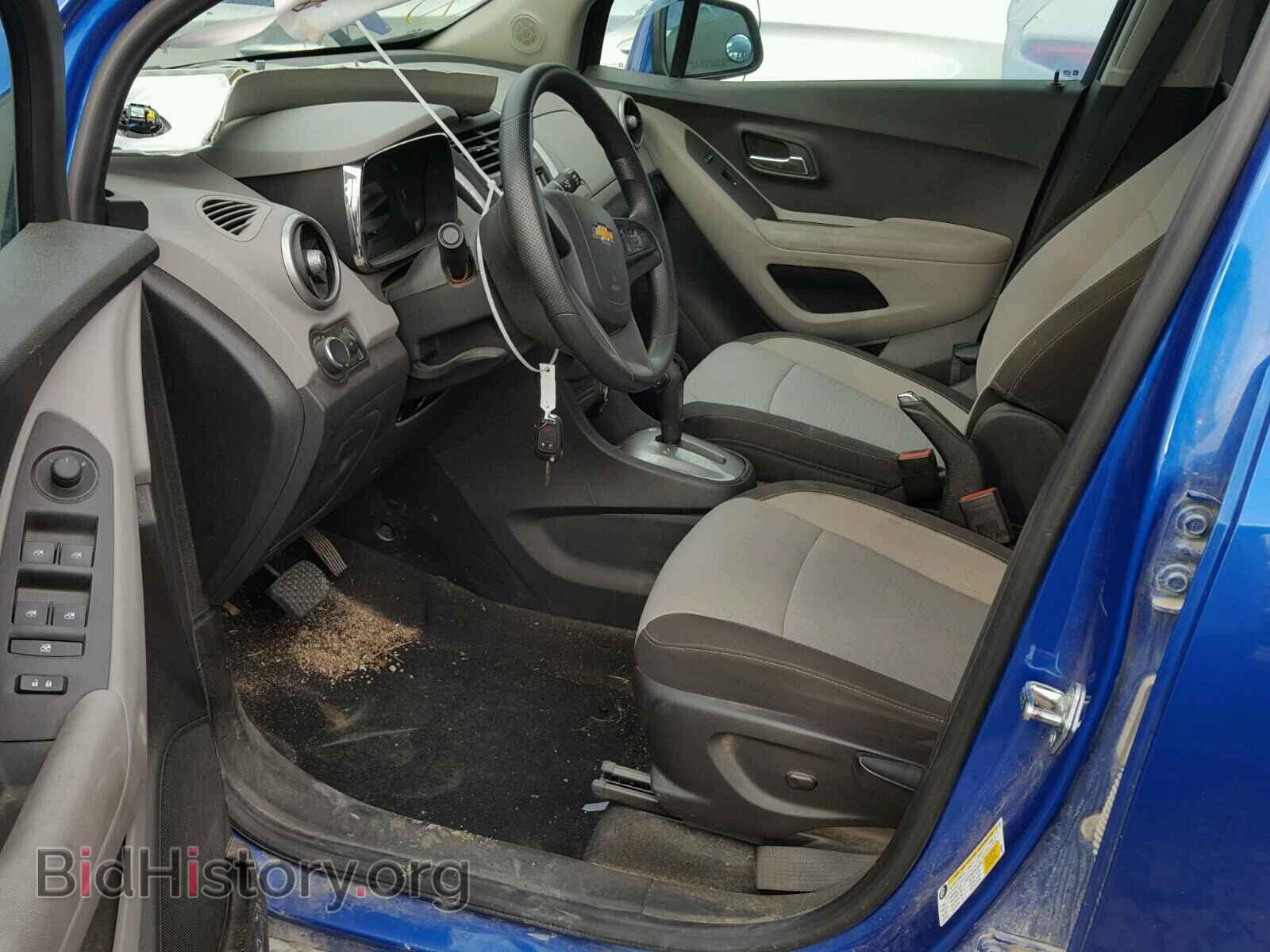 Фотография KL7CJKSB2FB077953 - CHEVROLET TRAX 2015