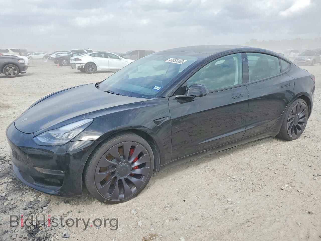 Photo 5YJ3E1EC7MF849833 - TESLA MODEL 3 2021