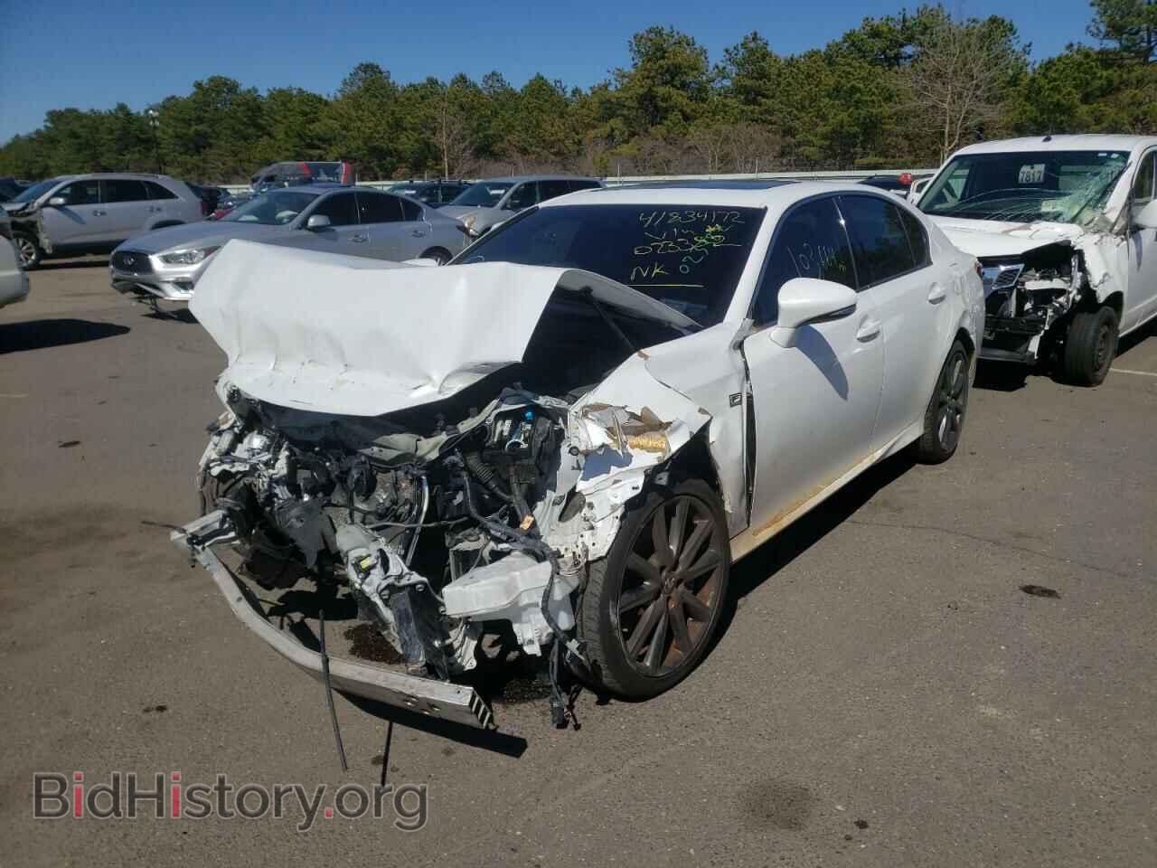 2014 LEXUS GS350 - VIN: JTHCE1BL4E5023382 - Фото 2