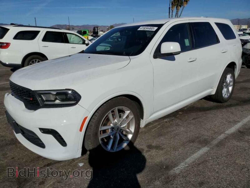 2021 Dodge DURANGO GT (VIN 1C4RDHDG2MC636411) — фото 1 из 16, Copart, повреждение: передняя часть