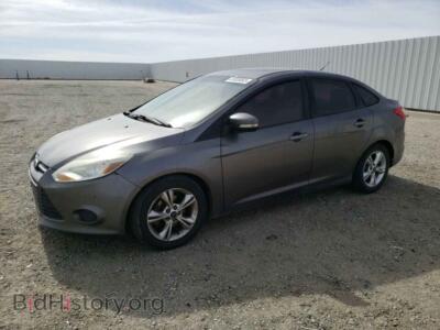 2014 Ford FOCUS Focus SE, серый — VIN 1FADP3F2XEL163421, Copart