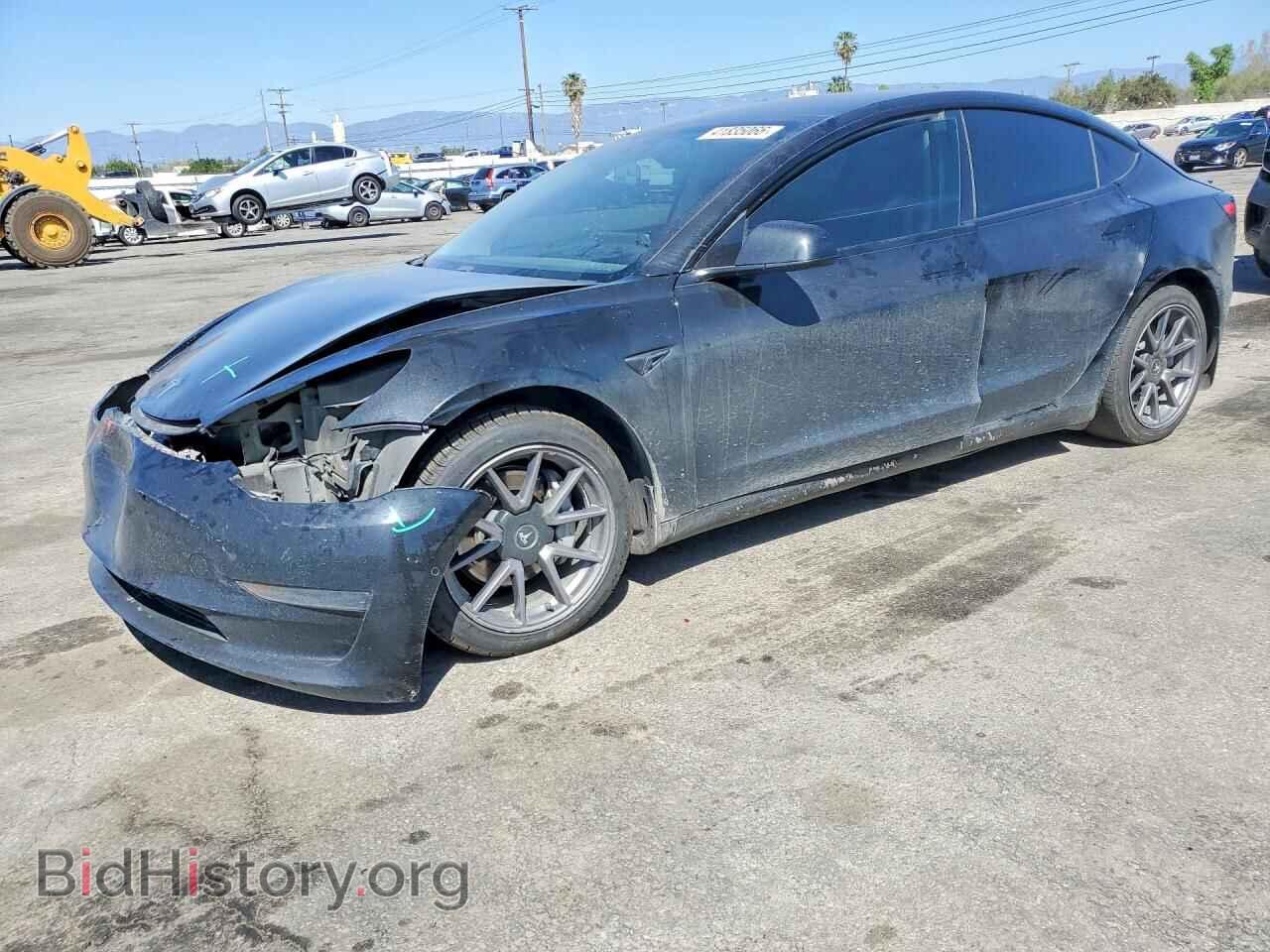 Photo 5YJ3E1EA3MF876476 - TESLA MODEL 3 2021