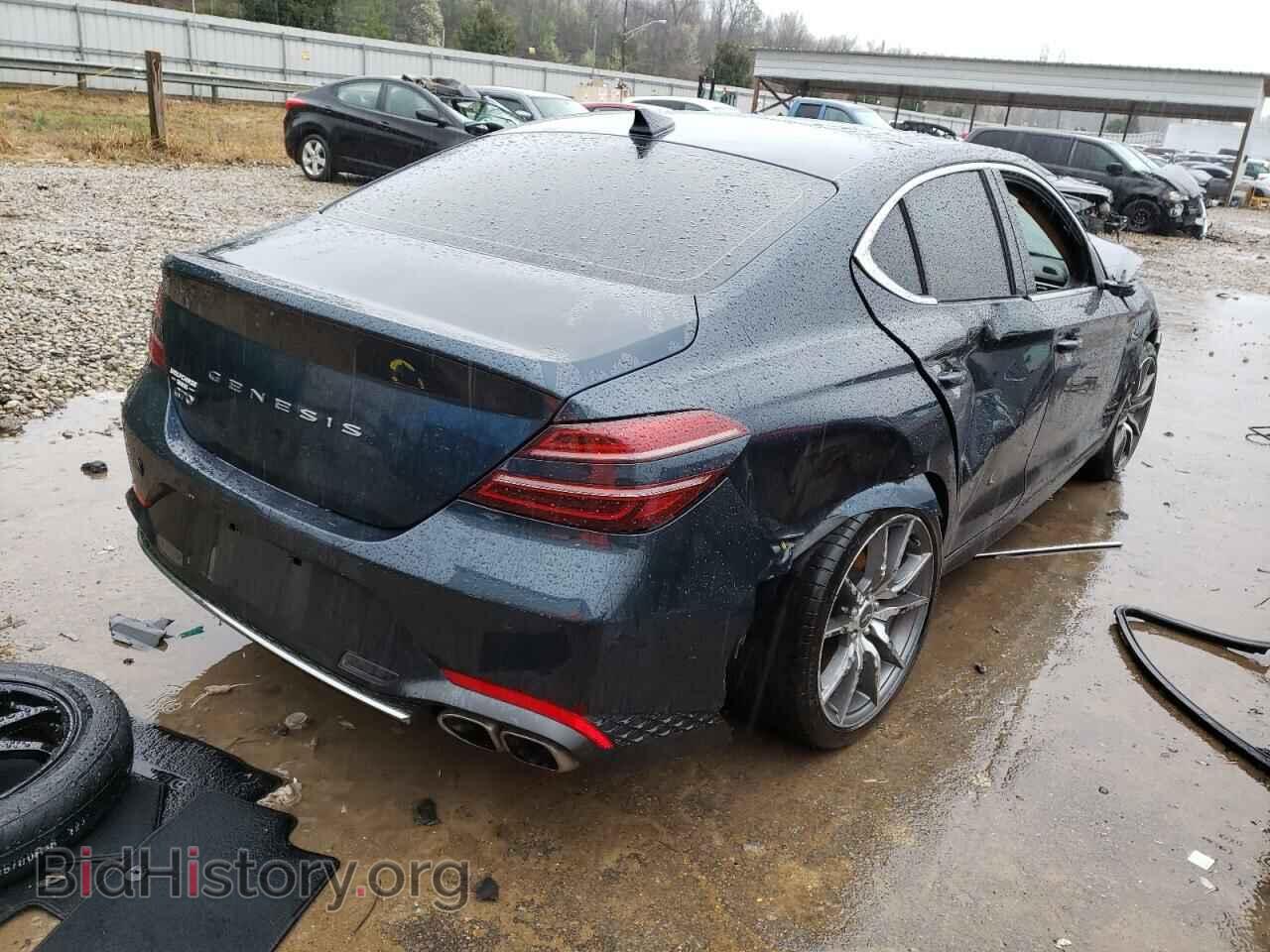 2022 GENESIS G70 BASE - VIN: KMTG34TA2NU098029 - Photo 3