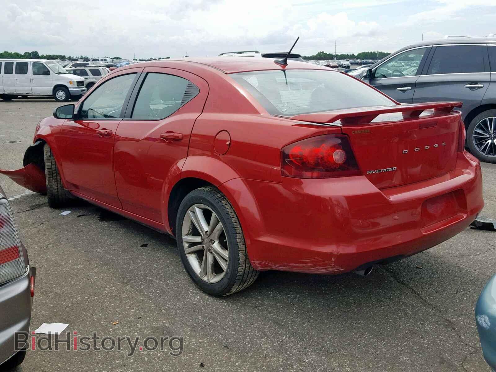 2013 DODGE AVENGER - VIN: 1C3CDZAG6DN552083 - Фото 3