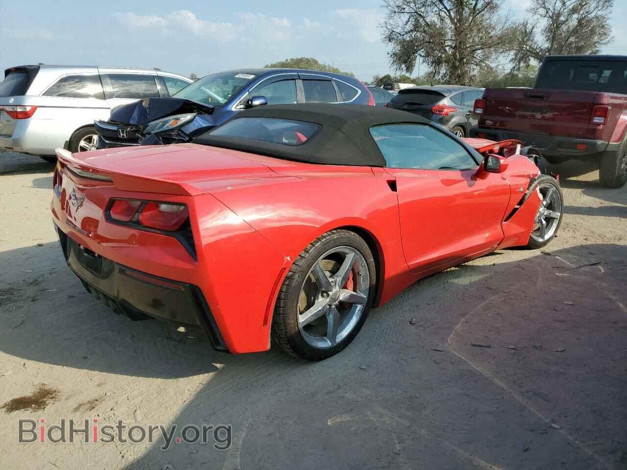 2014 CHEVROLET CORVETTE - VIN: 1G1YF3D76E5114601 - Фото 3