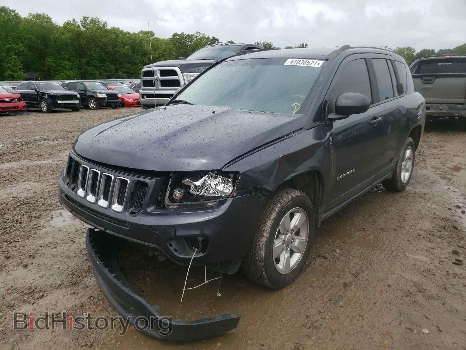 2014 JEEP COMPASS - VIN: 1C4NJCBA7ED594225 - Фото 2