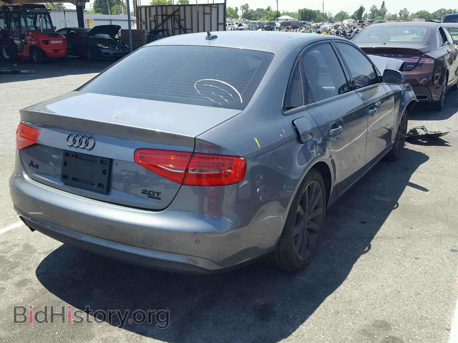 2013 AUDI A4 - VIN: WAUFFAFL2DN004119 - Photo 4