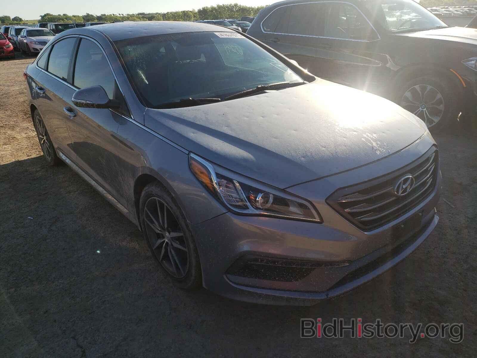 Photo 5NPE34AB3FH158929 - HYUNDAI SONATA 2015