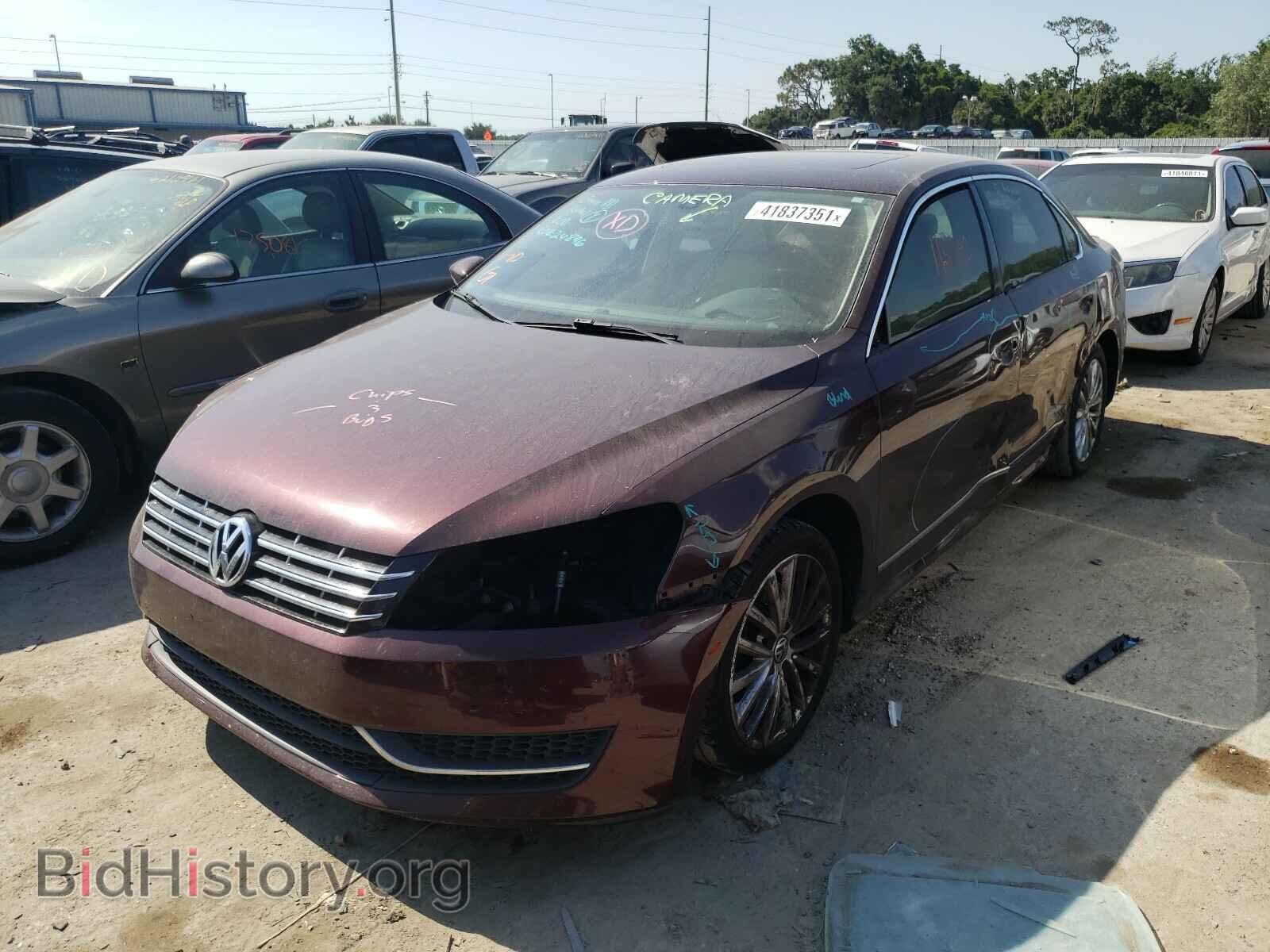 2012 VOLKSWAGEN PASSAT - VIN: 1VWCH7A3XCC070225 - Фото 2