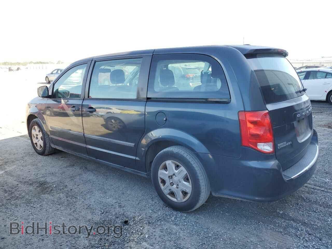 2013 DODGE CARAVAN - VIN: 2C4RDGBG4DR704311 - Фото 2