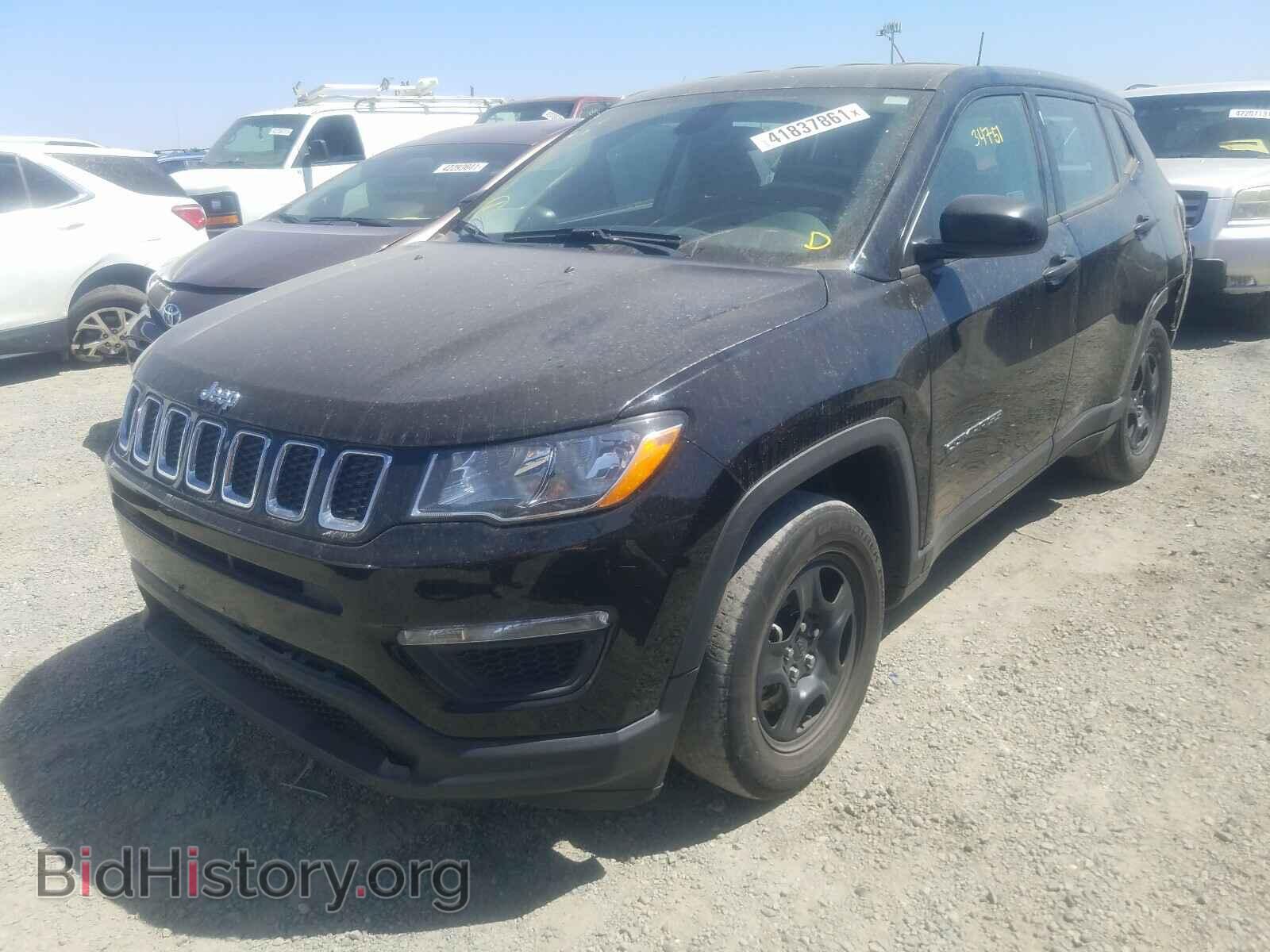 2019 JEEP COMPASS - VIN: 3C4NJCAB1KT615781 - Фото 2