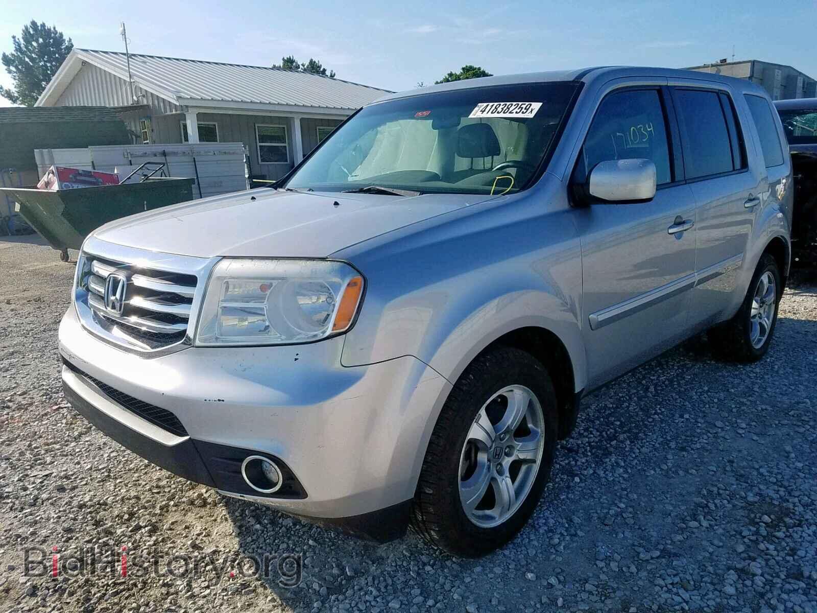 2013 HONDA PILOT EX - VIN: 5FNYF4H4XDB075893 - Фото 2