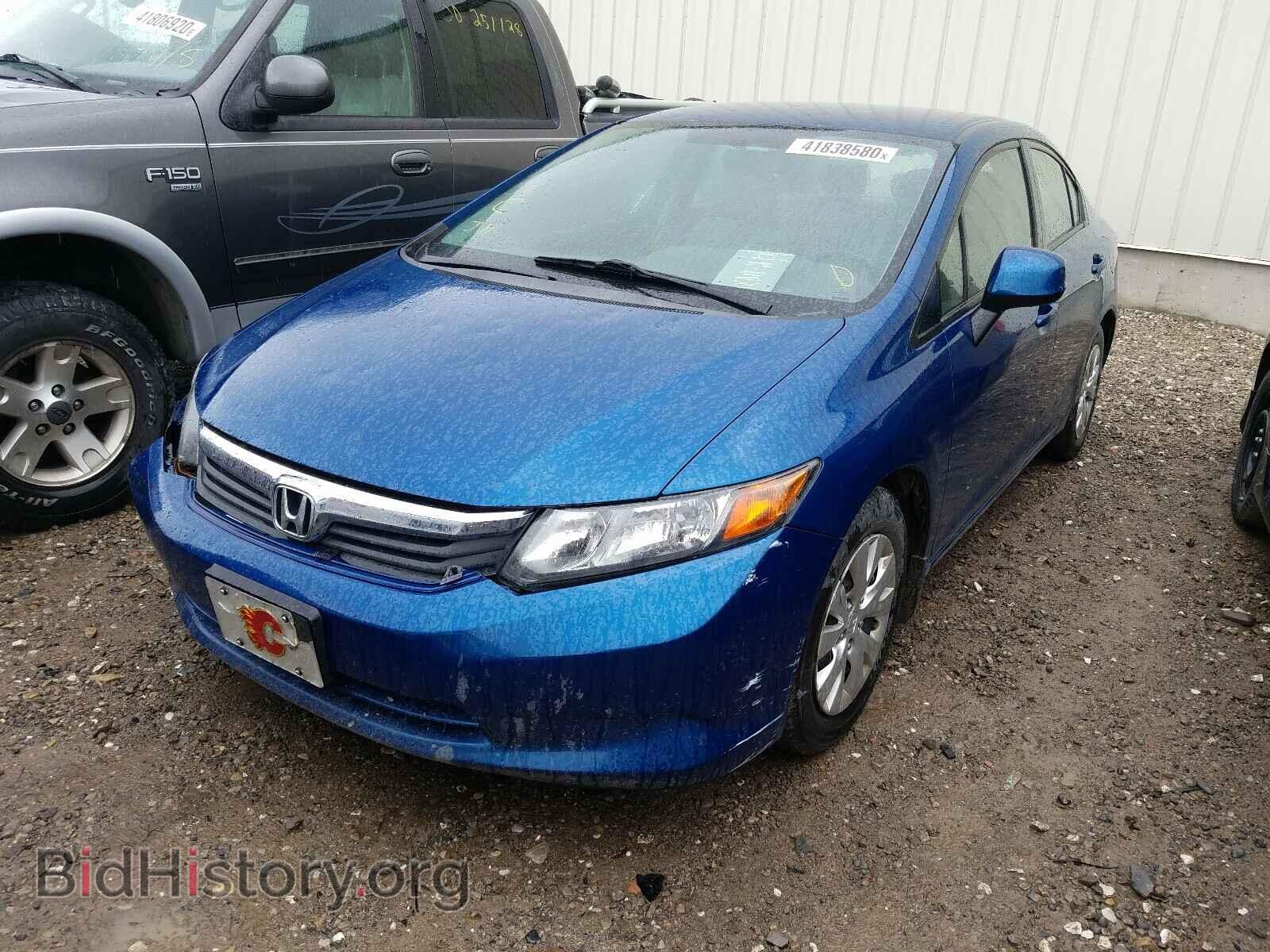 2012 HONDA CIVIC - VIN: 2HGFB2F49CH016743 - Фото 2