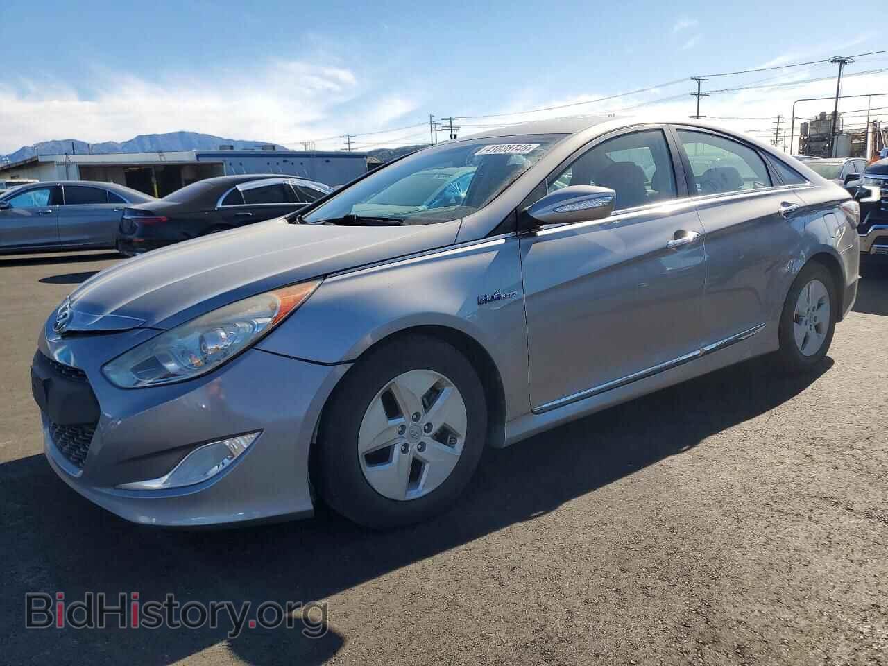 Photo KMHEC4A40BA017539 - HYUNDAI SONATA 2011