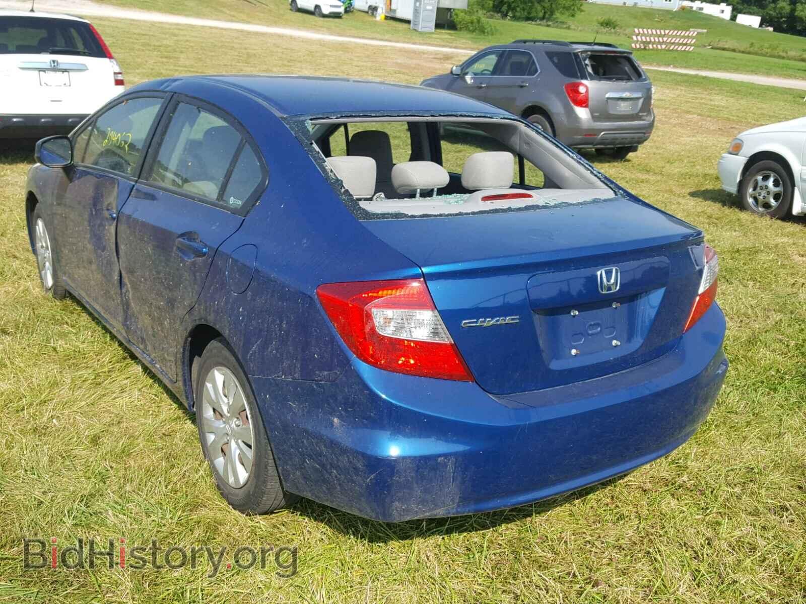 2012 HONDA CIVIC LX - VIN: 19XFB2E59CE004998 - Фото 3