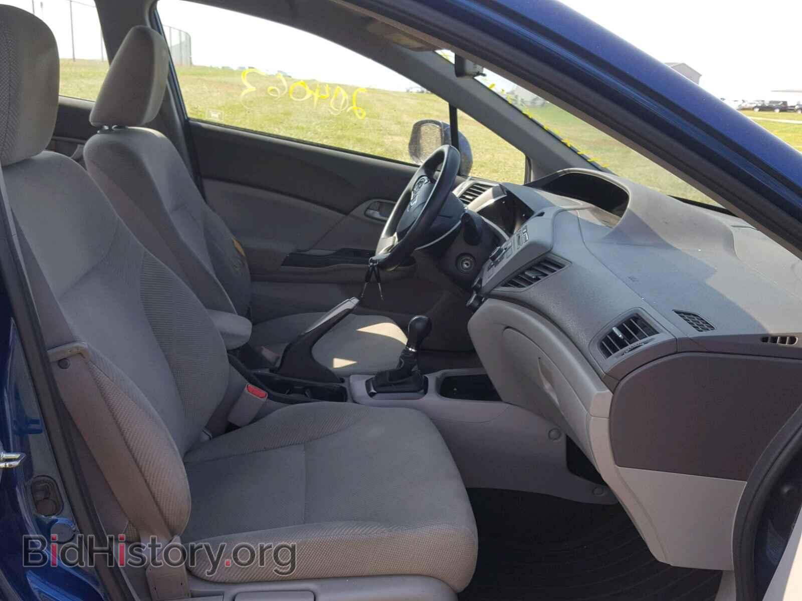 2012 HONDA CIVIC LX - VIN: 19XFB2E59CE004998 - Фото 5