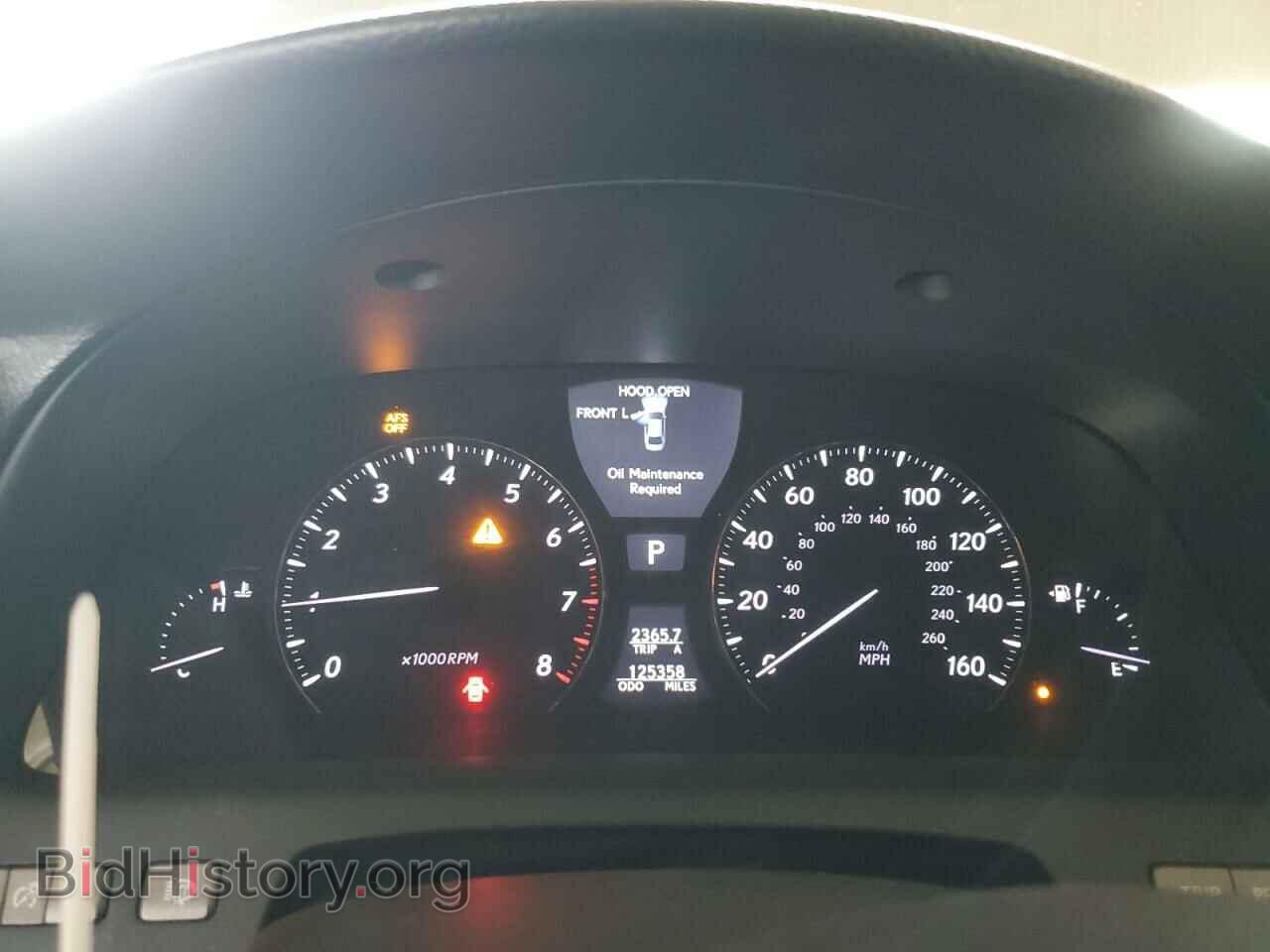 2008 LEXUS LS460 - VIN: JTHGL46F285025472 - Фото 9