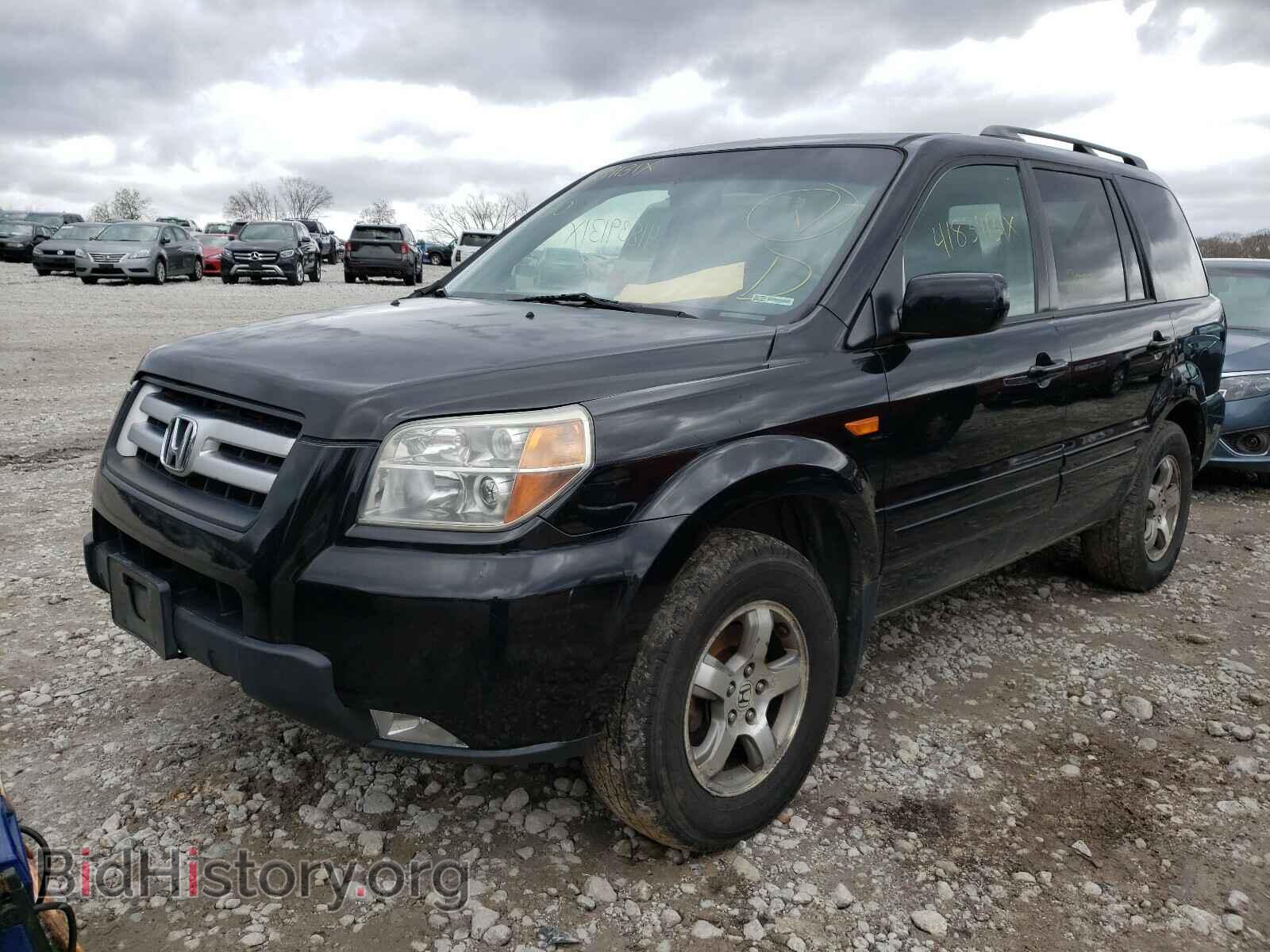 2007 HONDA PILOT - VIN: 2HKYF18537H520200 - Фото 2