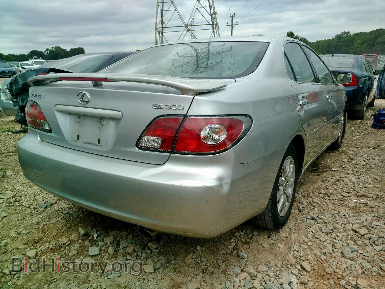 2002 LEXUS ES300 - VIN: JTHBF30G520079916 - Фото 4