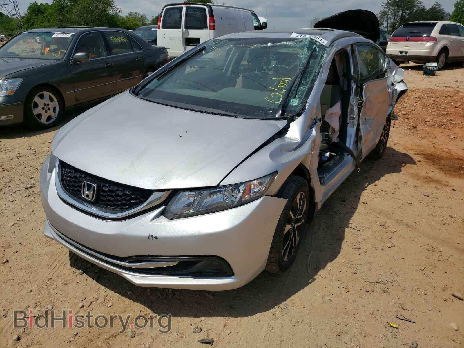 2013 HONDA CIVIC - VIN: 19XFB2F83DE097107 - Фото 2