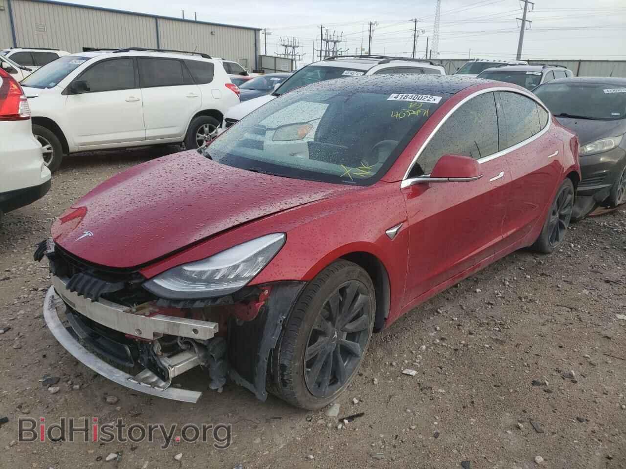 2019 TESLA MODEL 3 - VIN: 5YJ3E1EA6KF402471 - Фото 2