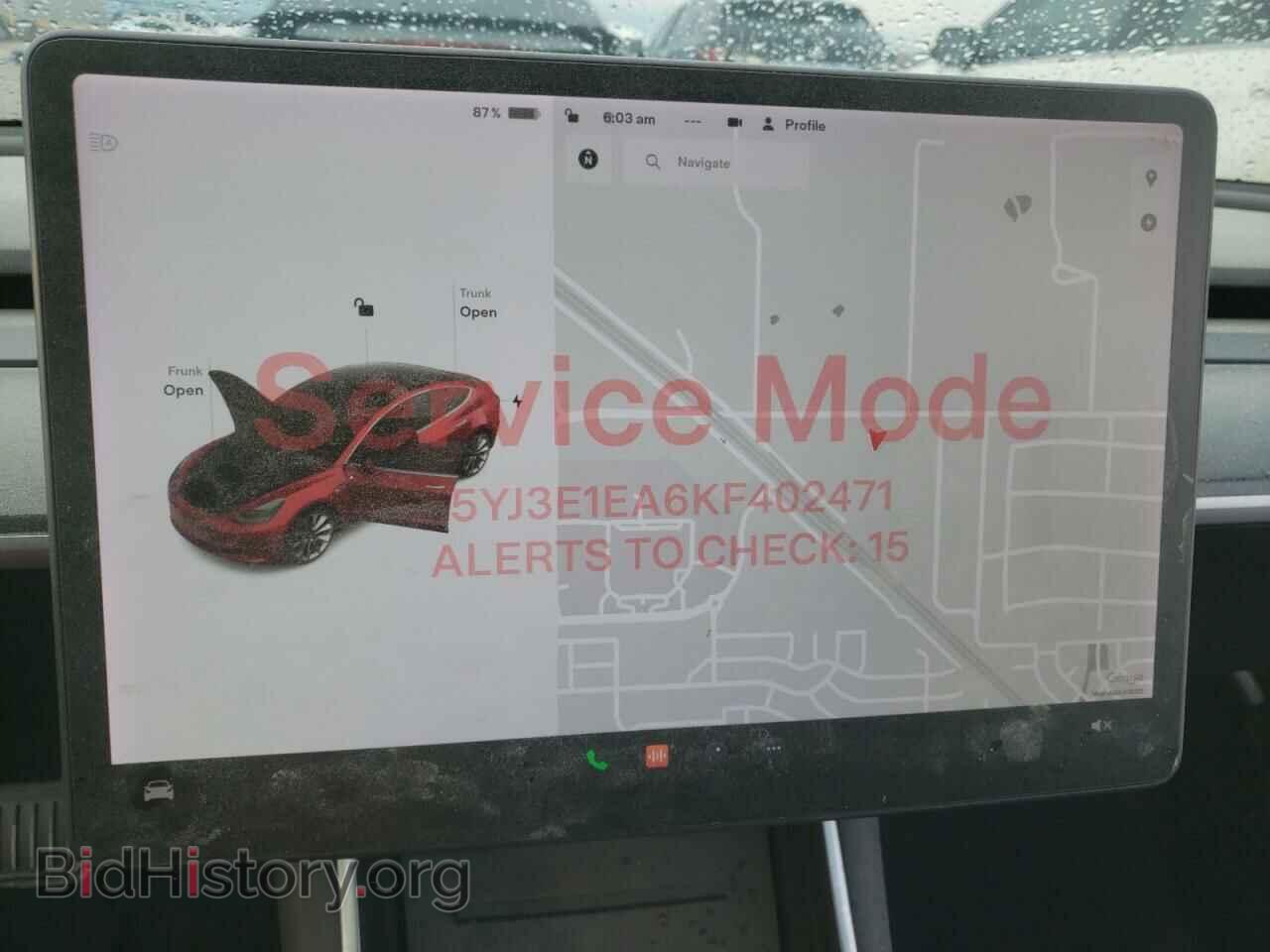 2019 TESLA MODEL 3 - VIN: 5YJ3E1EA6KF402471 - Фото 9