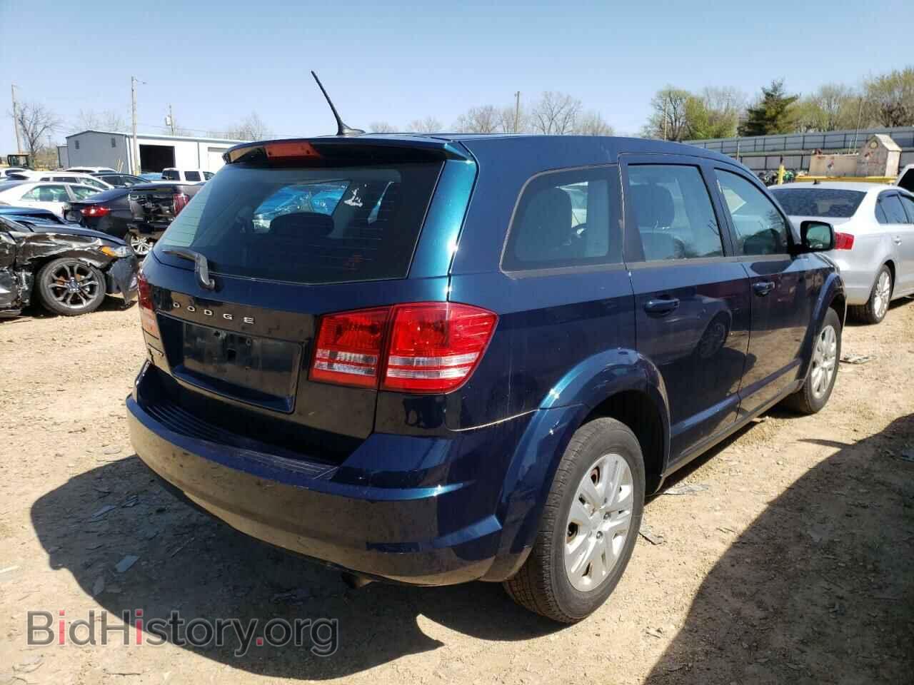 2014 DODGE JOURNEY - VIN: 3C4PDCAB0ET104275 - Фото 4