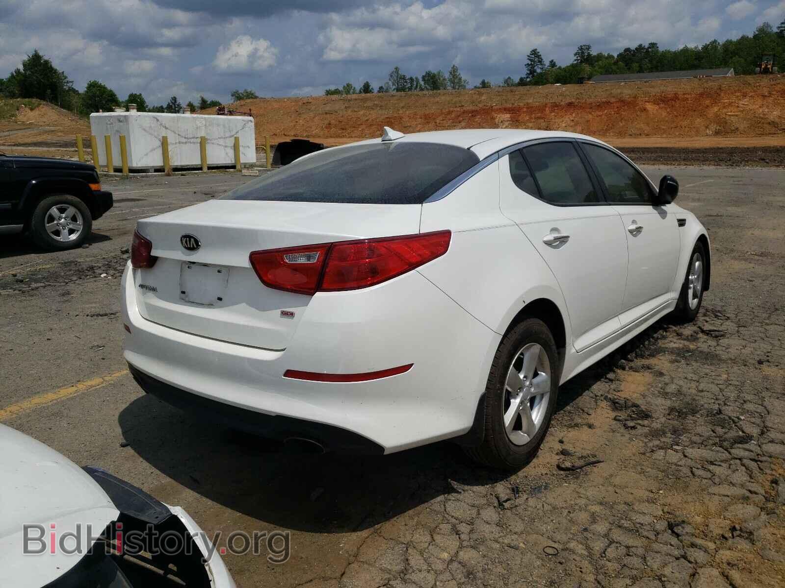 2015 KIA OPTIMA - VIN: KNAGM4A77F5631794 - Photo 4