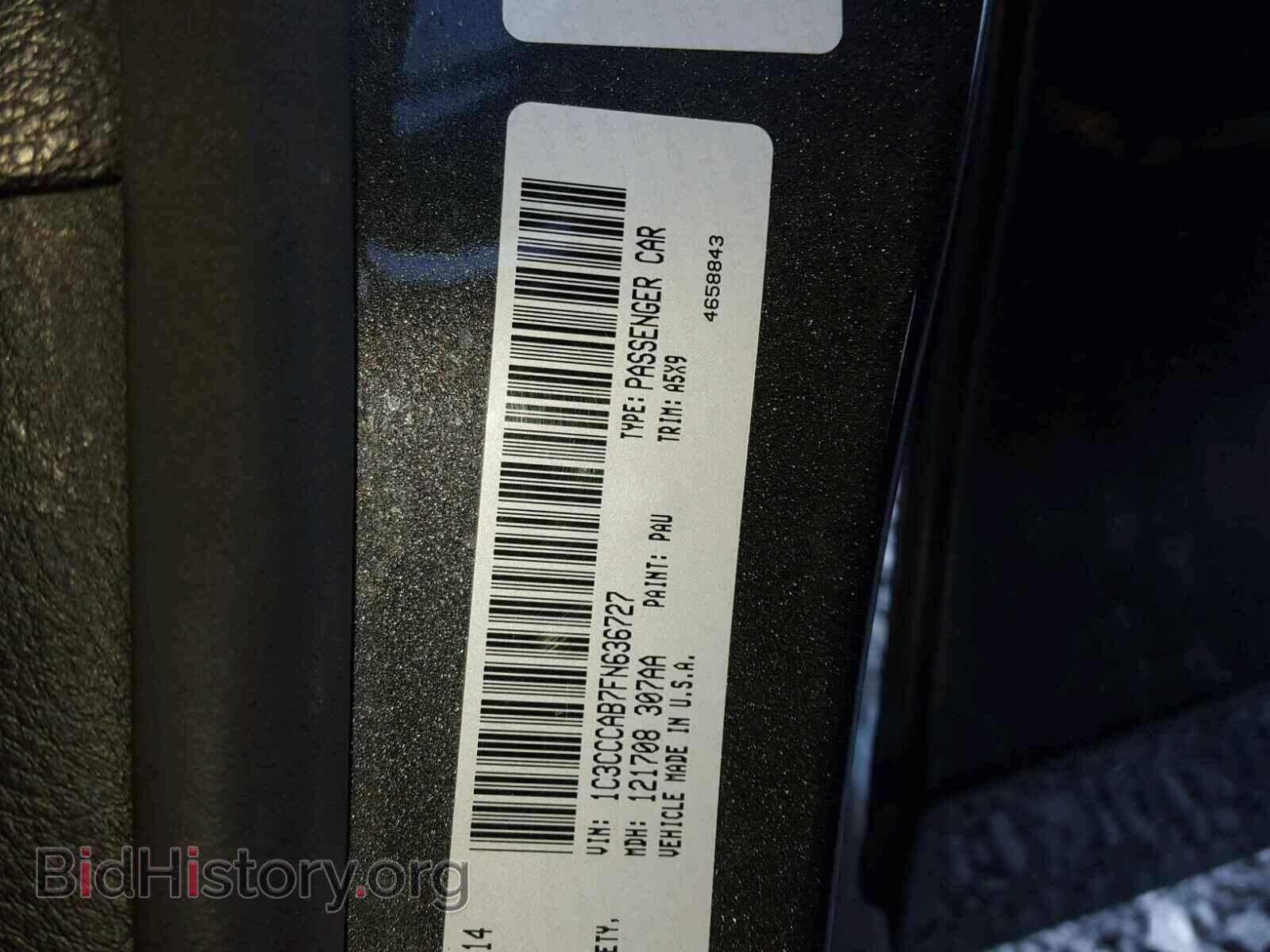 2015 CHRYSLER 200 - VIN: 1C3CCCAB7FN636727 - Photo 10