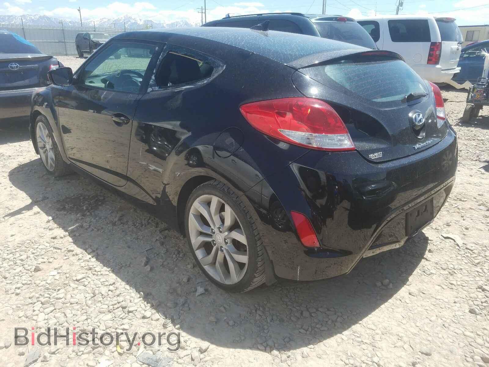 2013 HYUNDAI VELOSTER - VIN: KMHTC6AD3DU140465 - Фото 3