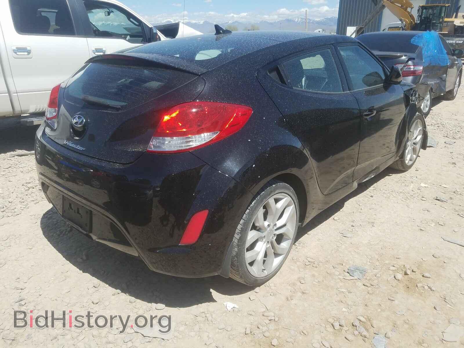 2013 HYUNDAI VELOSTER - VIN: KMHTC6AD3DU140465 - Фото 4
