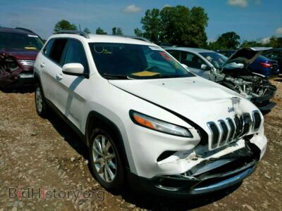 2014 Jeep CHEROKEE L, белый — VIN 1C4PJLDS2EW241815, Copart
