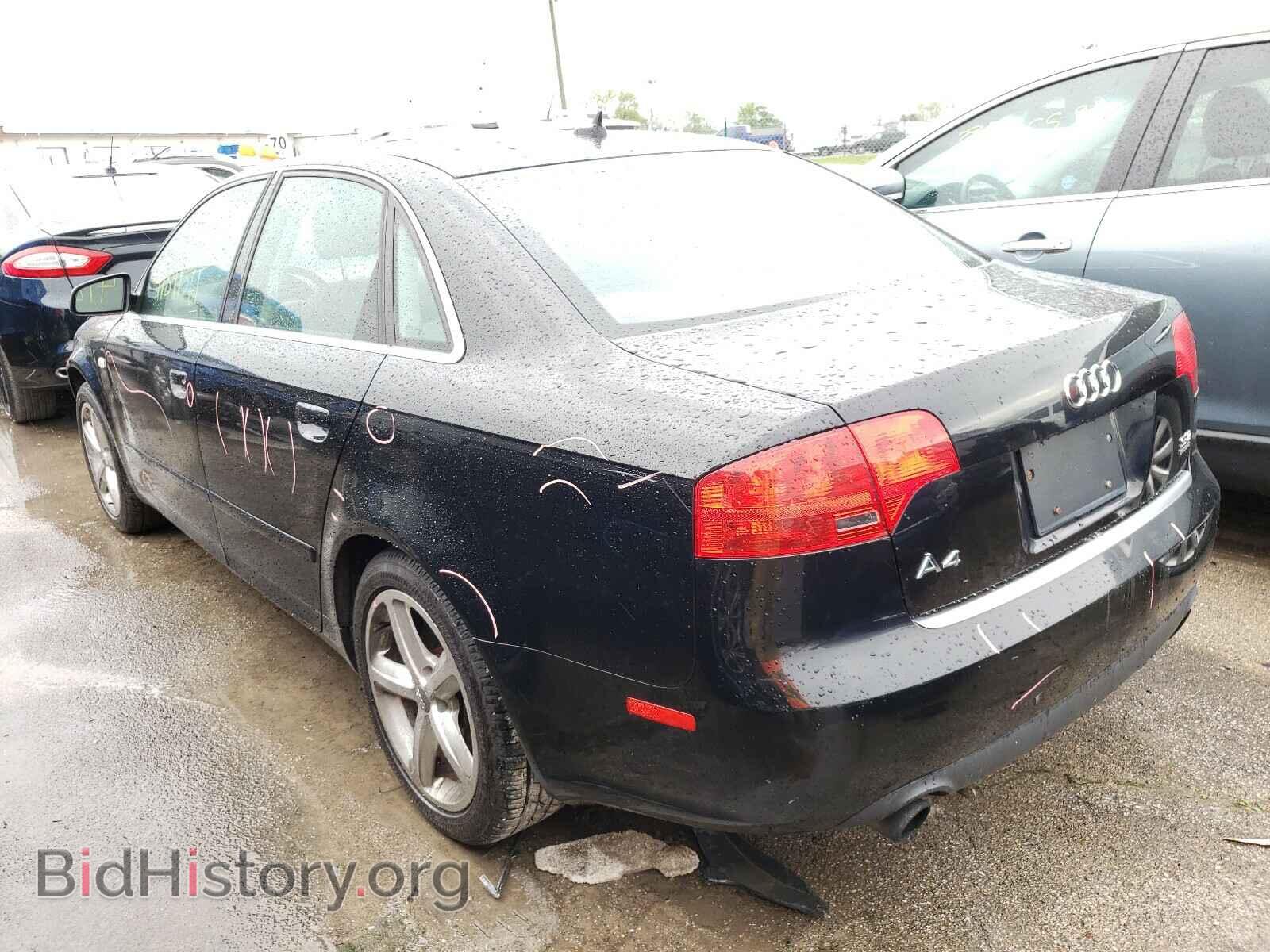 2007 AUDI A4 - VIN: WAUDH78E37A210130 - Фото 3