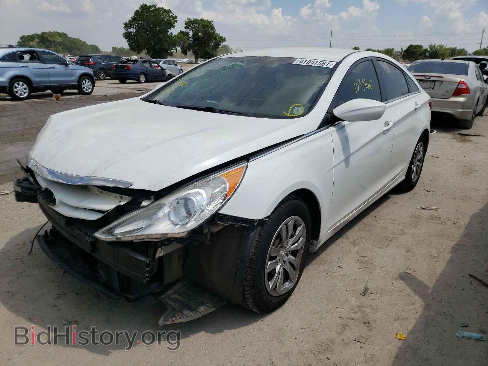 2012 HYUNDAI SONATA - VIN: 5NPEB4AC1CH483490 - Фото 2