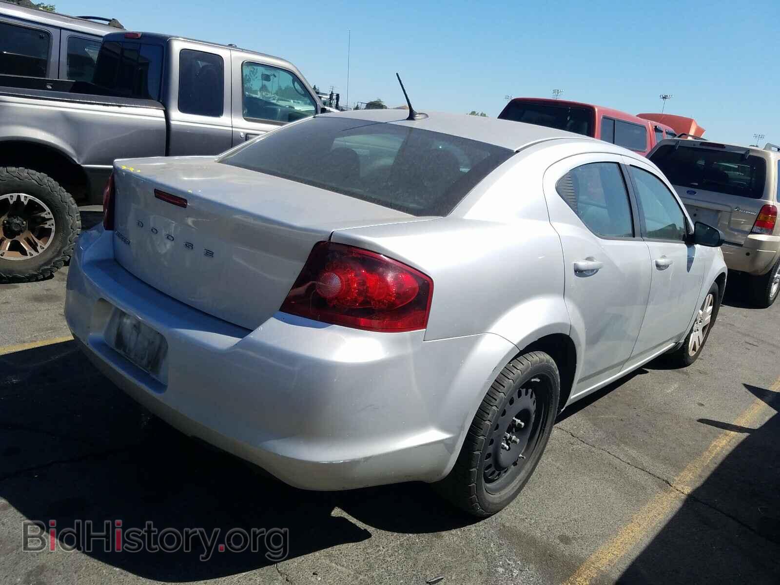 2011 DODGE AVENGER - VIN: 1B3BD4FB2BN588178 - Фото 4