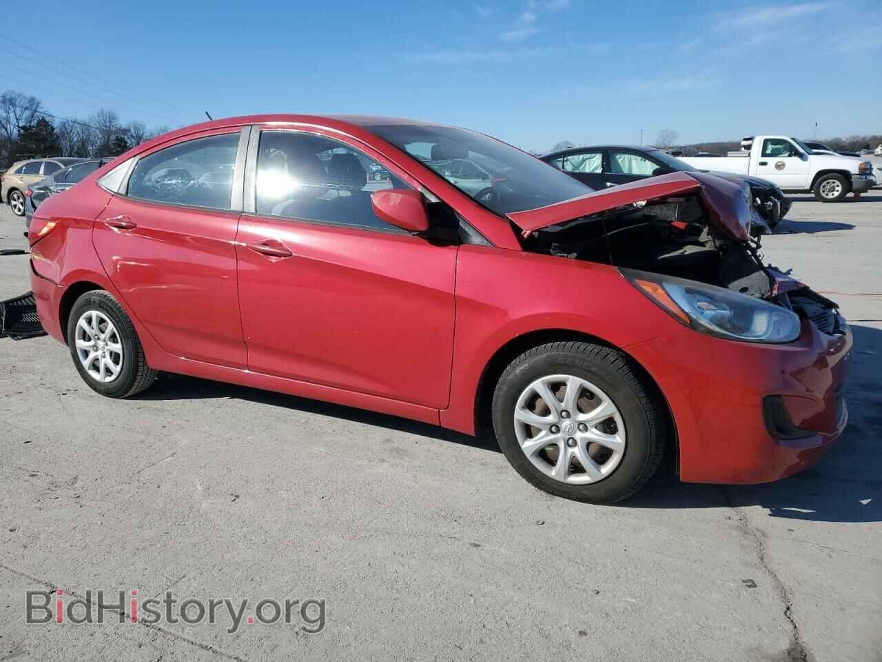 2013 HYUNDAI ACCENT - VIN: KMHCT4AE7DU459817 - Фото 4