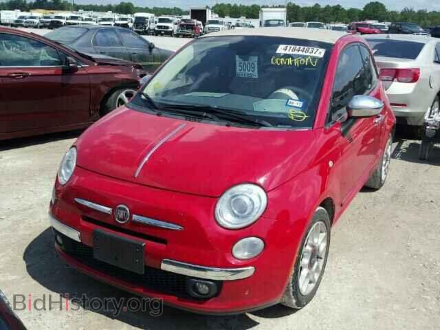 2012 FIAT 500 - VIN: 3C3CFFER6CT109595 - Фото 2