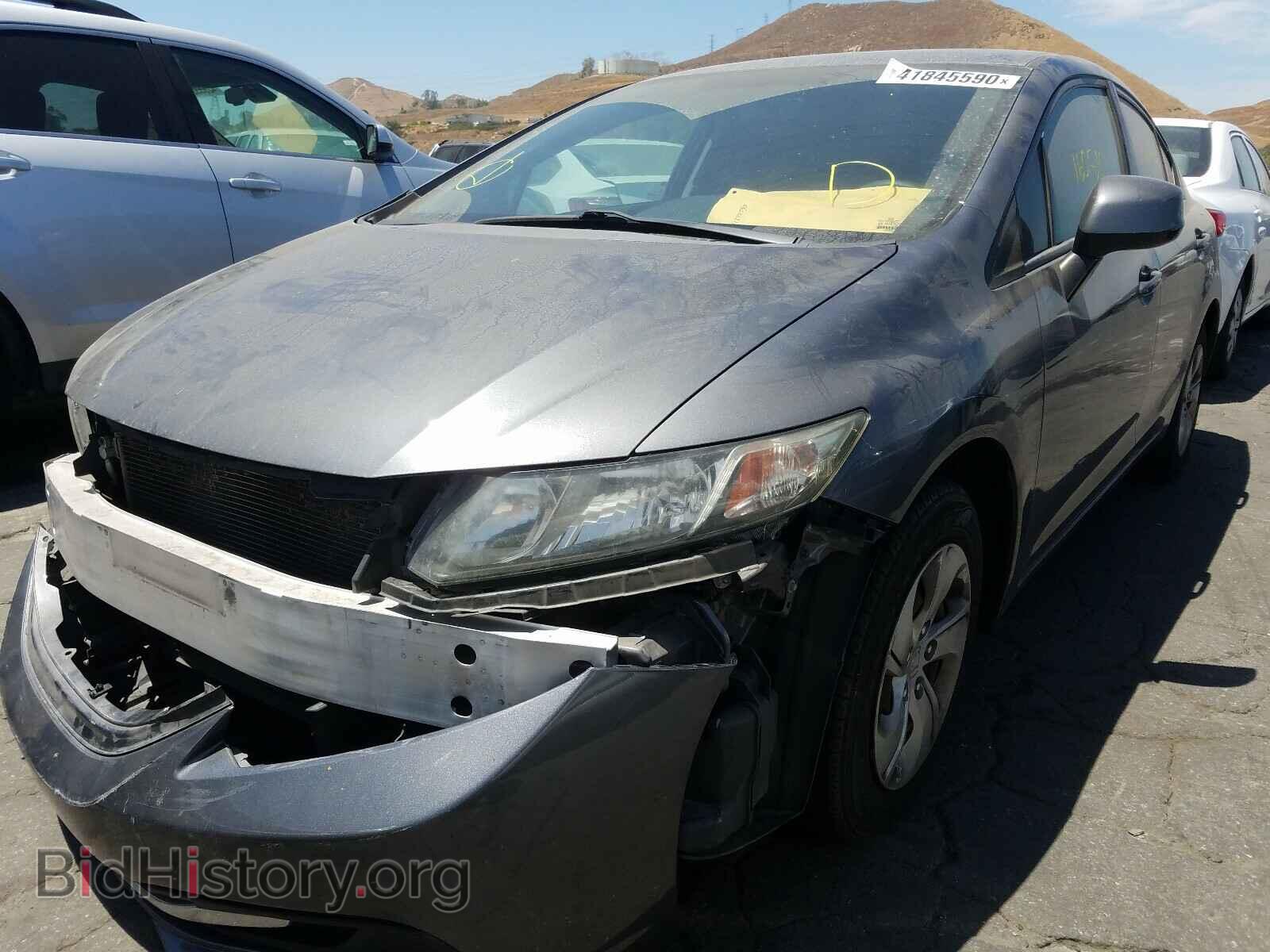 2013 HONDA CIVIC - VIN: 19XFB2F59DE275740 - Фото 2